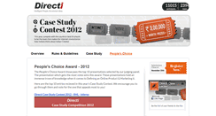 Desktop Screenshot of casestudy.directi.com